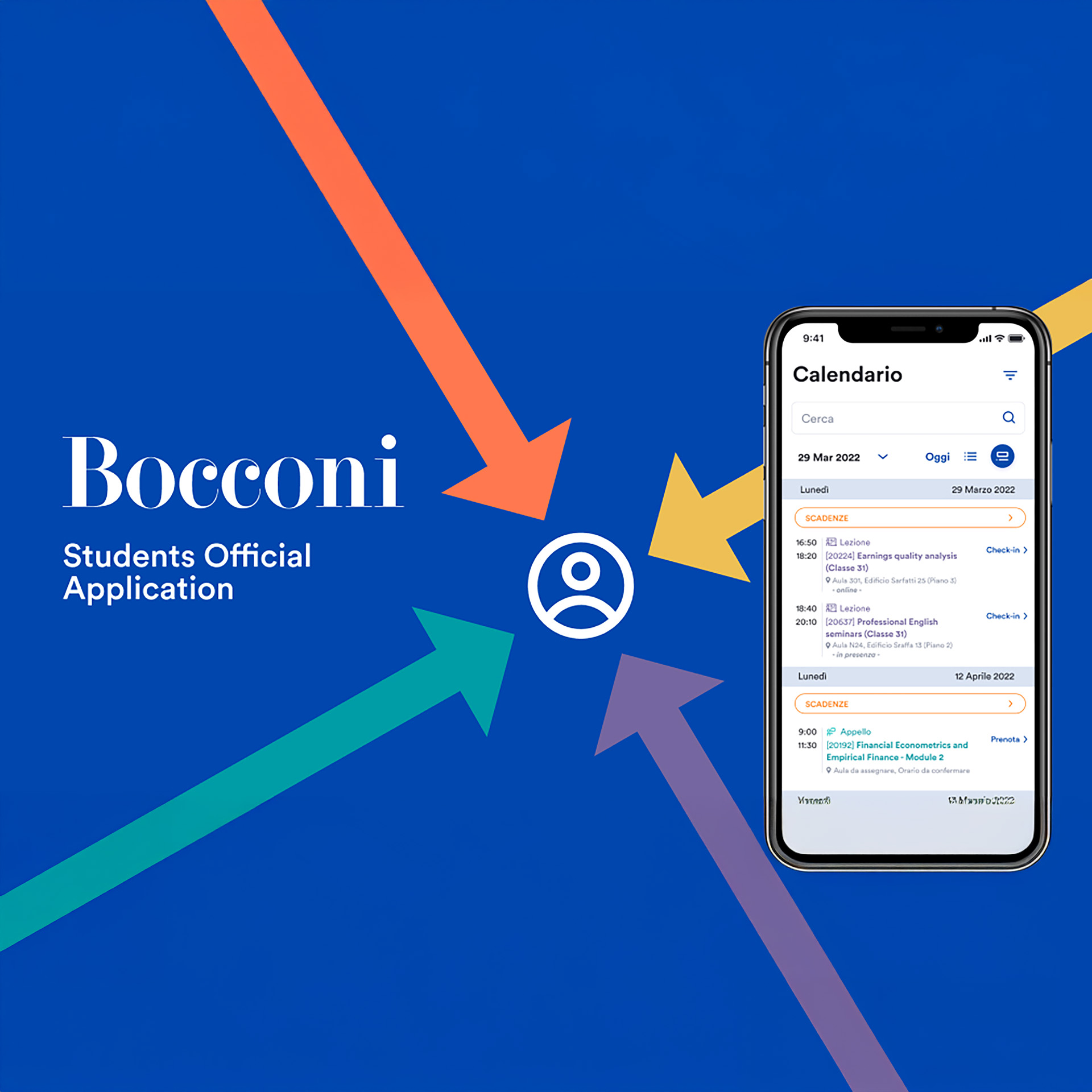 Bocconi - User Flow, UX, UI