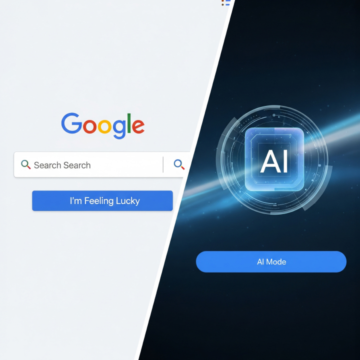 Google sostituisce “Mi sento fortunato” con l’AI Mode?