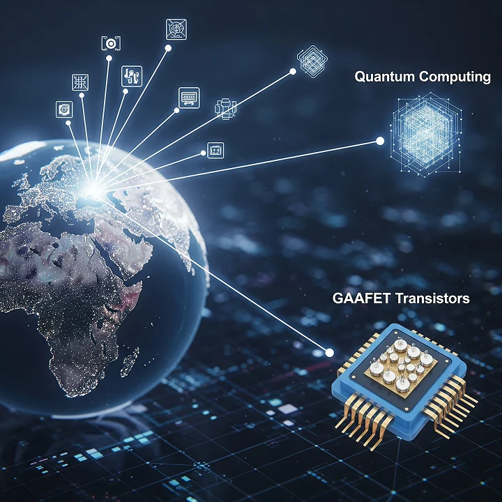 Esportazione di tecnologie avanzate: quantum computing e transistor GAAFET