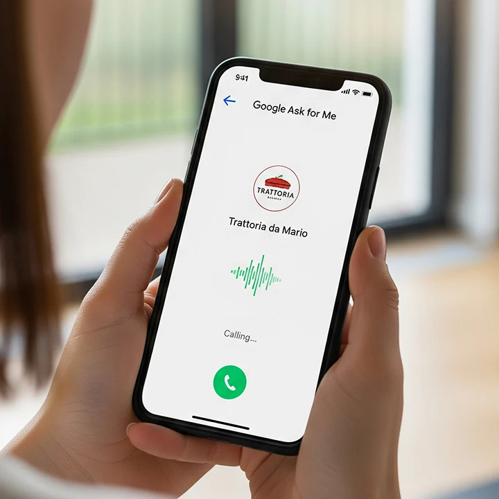 Google testa “Ask for Me”: l’IA che chiama le aziende al posto tuo