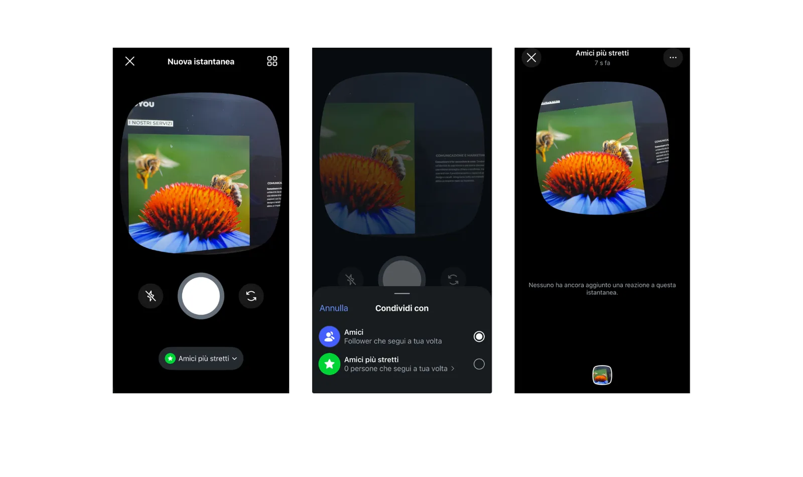 Instagram Instants: cosa sono le nuove istantanee