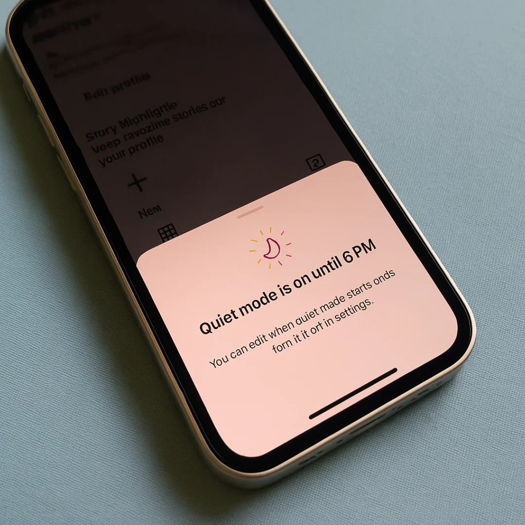 Instagram Quiet Mode: la nuova modalità per staccare dai social