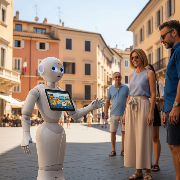 Robot nel turismo: l’Italia esplora il futuro dell’accoglienza