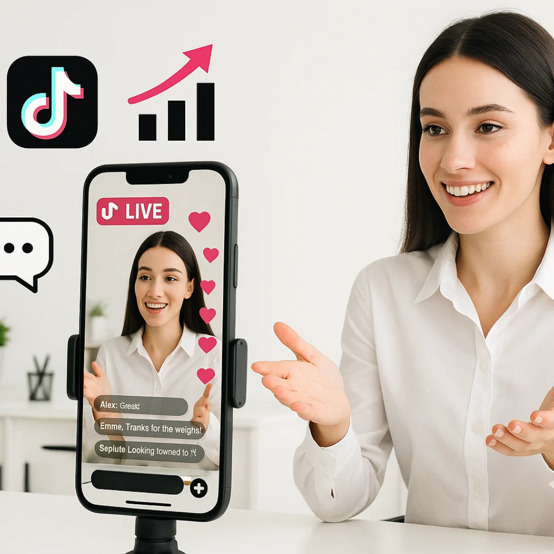 TikTok Live: perché funzionano (e come usarle)