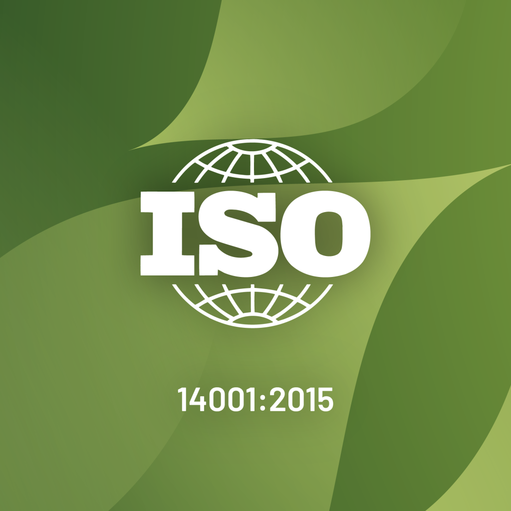 Badge certificazione ISO 14001:2015 ambiente — TO YOU