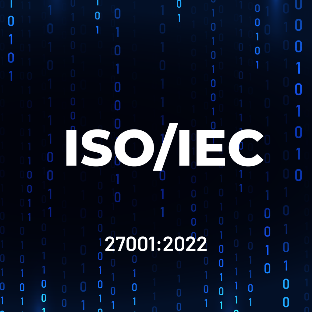 Badge certificazione ISO/IEC 27001:2022 sicurezza delle informazioni — TO YOU